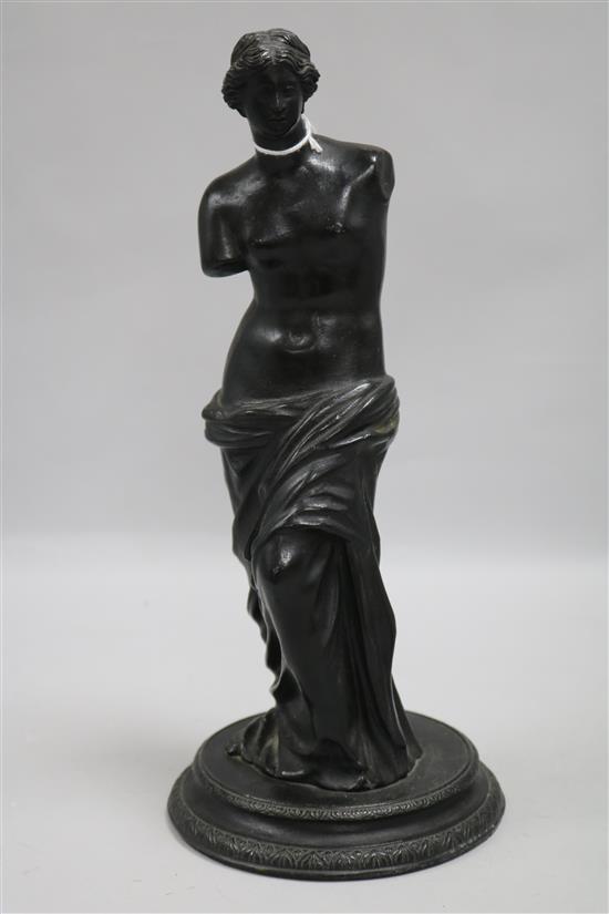 A 19th century bronze of the Venus de Milo